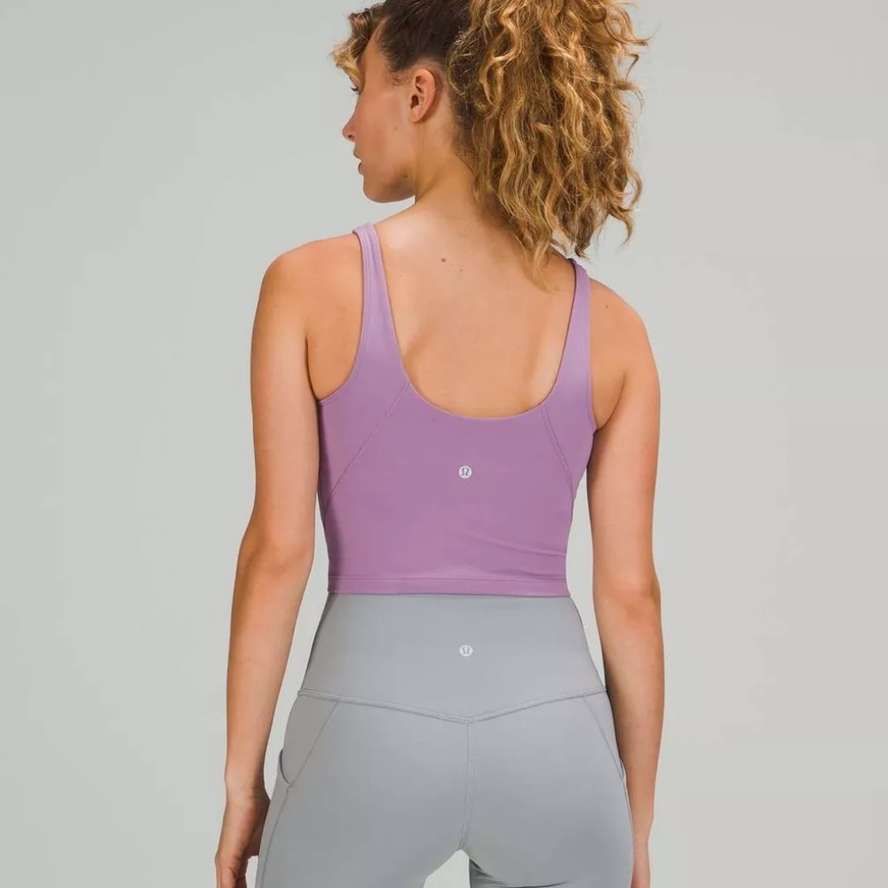 Lululemon Align Cropped Tank Top Wisteria Purple